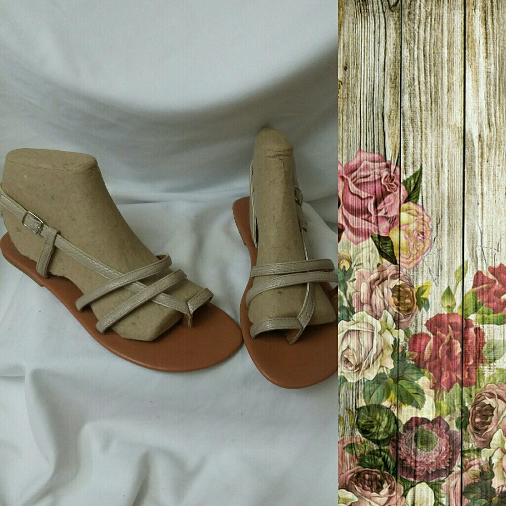 Strappy Nude Sandals